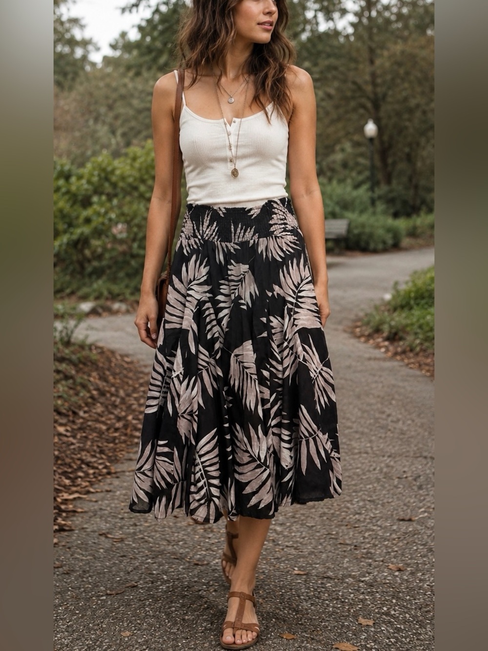 Philosophy Republic Clothing 100% Cotton Pull-On Skirt, size XL - Picture 9 of 9